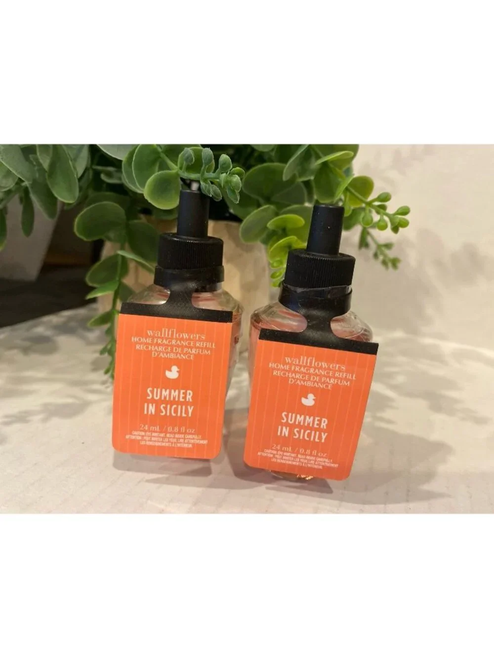 “Summer In Sicily” Bath & Body Works 2 New Wallflower Refills